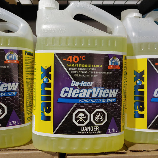 Rainex Clear View De-Icer -40 3.78L