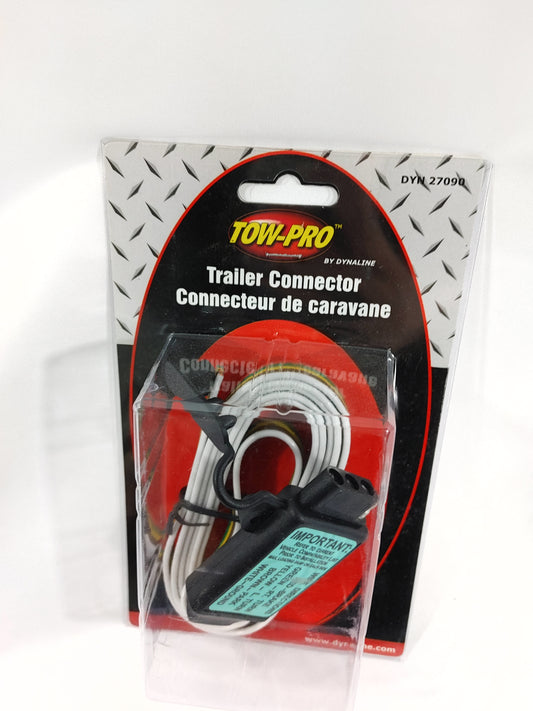 4 Way Flat Connector with Cover
