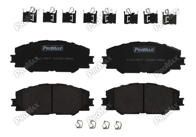 Disc Brake Pad Set ProMax 21-1211
