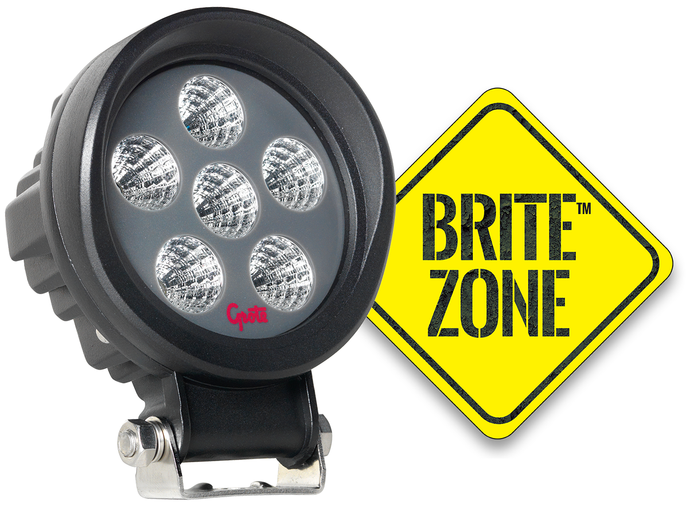 BriteZone Round LED Work Light